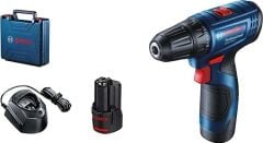Bosch Gsr 120-LI 12 Volt 2.0 AH Çift Akülü Vidalama