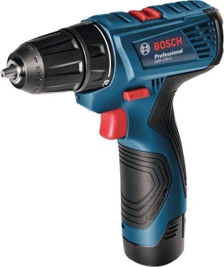 Bosch Gsr 120-LI 12 Volt 2.0 AH Çift Akülü Vidalama