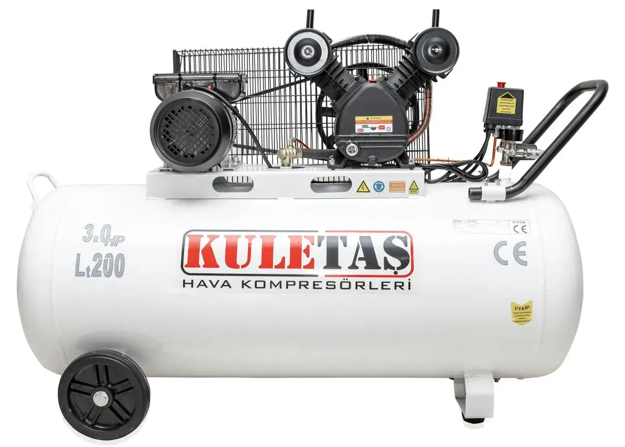 Kuletaş 200 Litre Kompresör 3 Hp