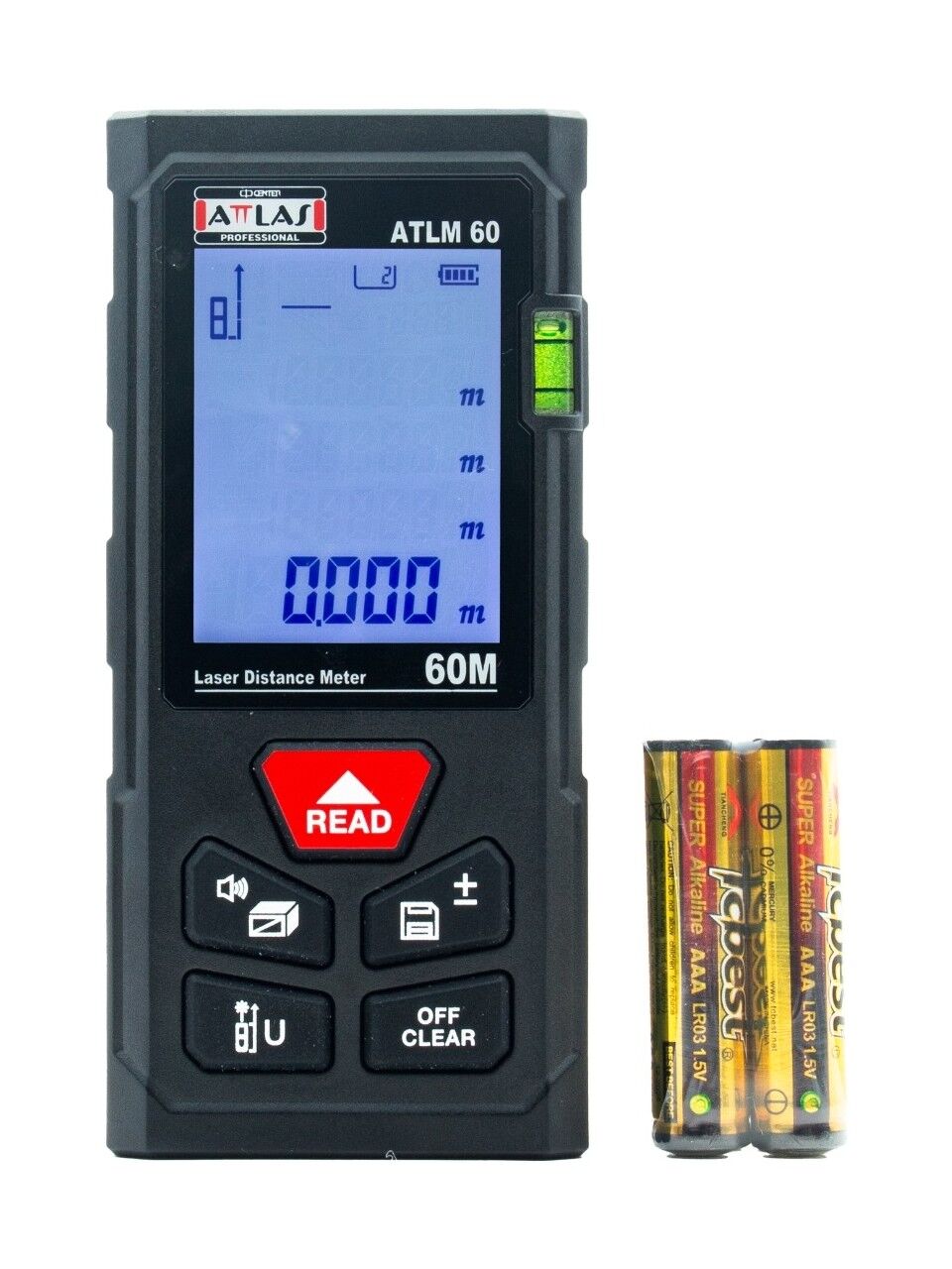 Attlas ATLM 60 Lazer Metre Profesyonel Lazer Şakül 60 Metre