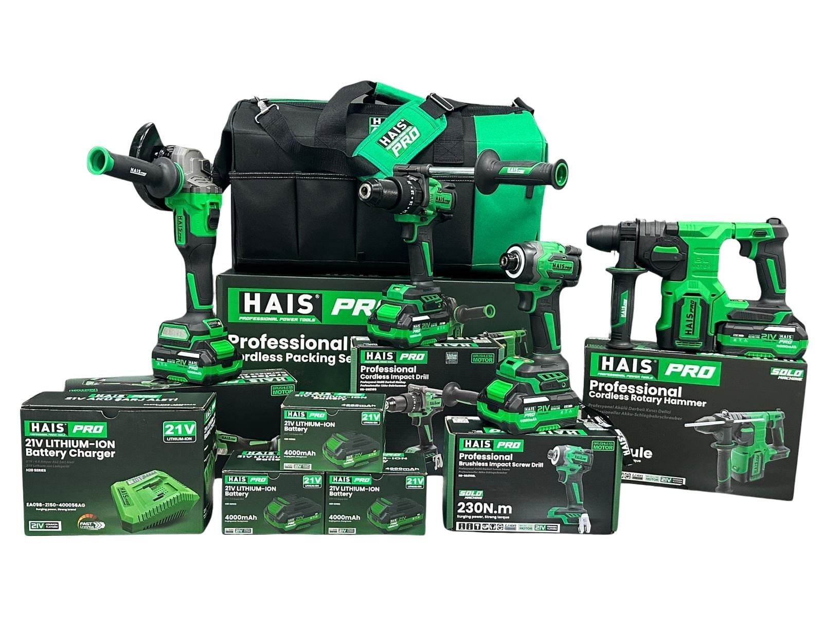 HAİSPRO PROFESYONEL 4LÜ SET