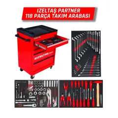 İZELTAŞ PARTNER 118 PARÇA TAKIM ARABASI