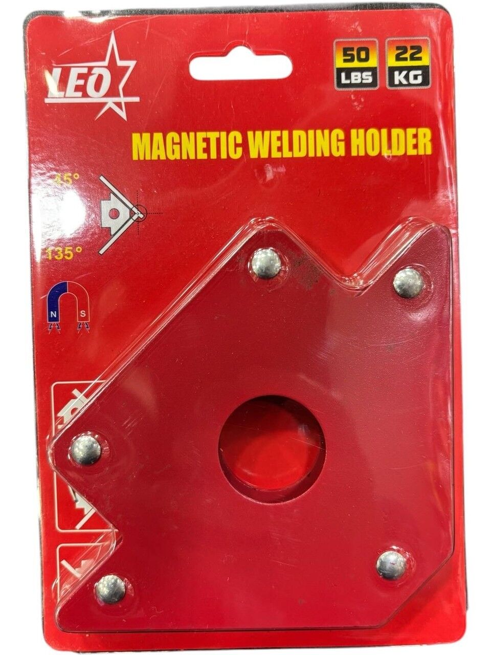 Leo Manyetik Açılı Kaynak Tutucu Mıknatıs 50LBS