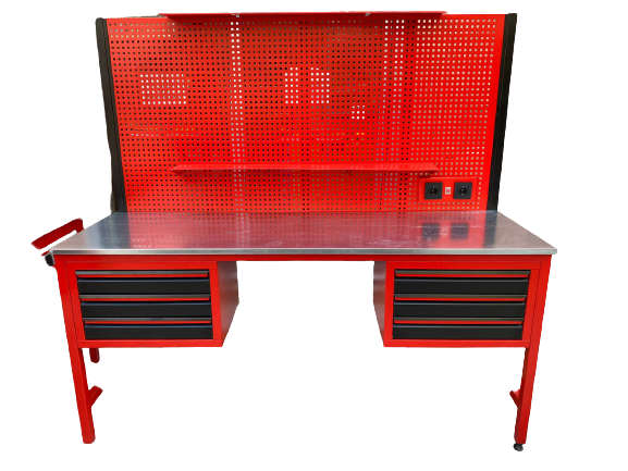 2 Metre 6 Çekmeceli Takım Tezgahı