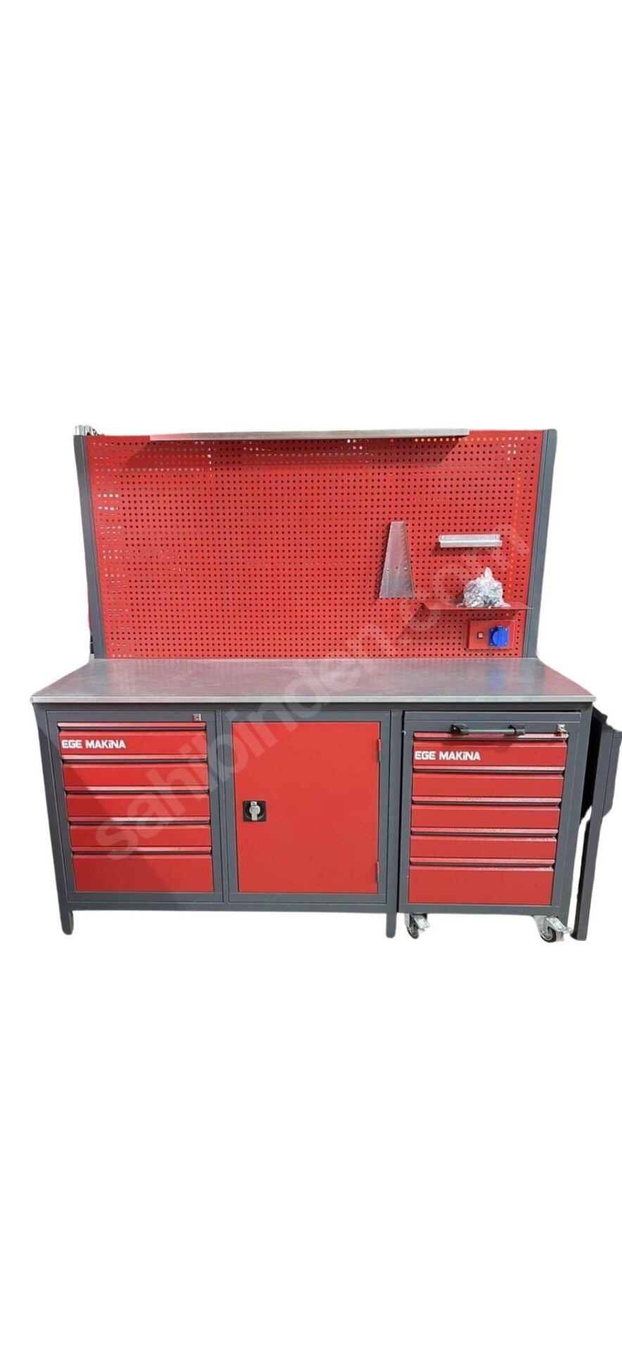 2 METRE 10 ÇEKMECELİ 1 DOLAPLI LORD TEZGAH