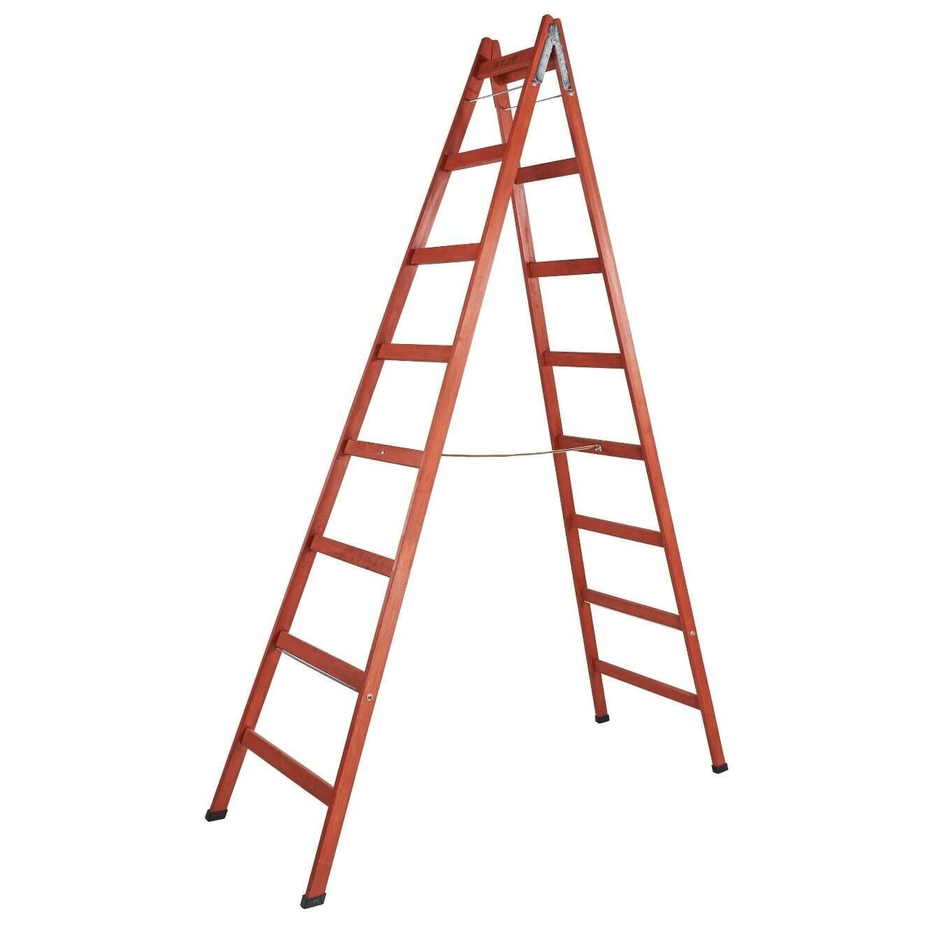 8x8 ÇİFT ÇIKIŞLI AHŞAP MERDİVEN