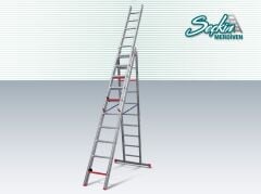 SEÇKİN A TİPİ SÜRGÜLÜ 5 MT MERDİVEN 2X2+1 İKİ PARÇA