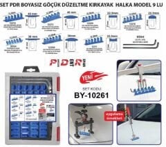 Pdr Boyasız Göçük Düzeltme Kırkayak Halka Model 9 Lu