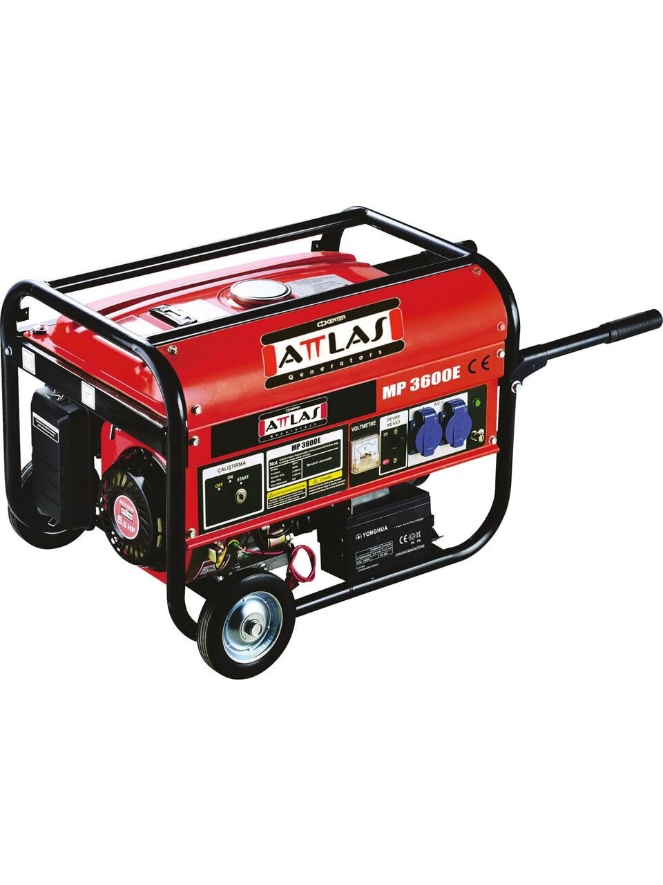 Attlas MP 3600 E Benzinli Monofaze Jeneratör 2500 W (220v)