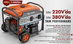 LUTİAN MARŞLI JENERATÖR (380V / 220v)