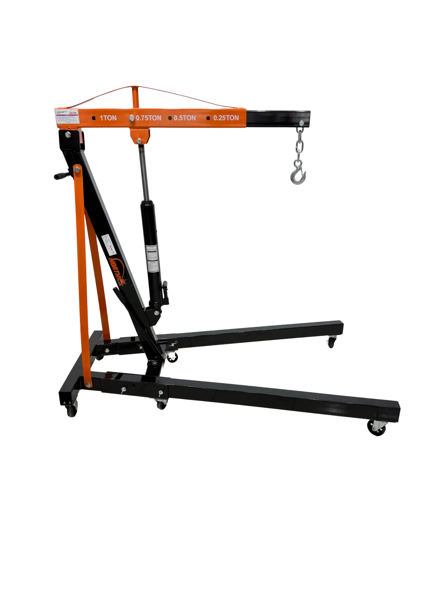 1 TON  KATLANIR HİDROLİK VİNÇ