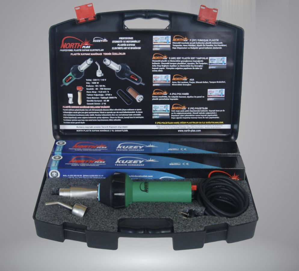 NORTH PLASTİK KAYNAK MAKİNASI SETİ (TAMPON KAYNAK MAKİNESİ)