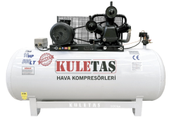 KULETAŞ 500 LİTRE 10HP PİSTONLU HAVA KOMPRESÖRÜ 12 BAR