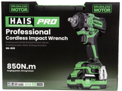 HAİSPRO PROFESYONEL 850NM DARBELİ SOMUN SIKMA MAKİNESİ RB-809