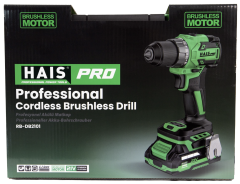 HAİSPRO PROFESYONEL VİDALAMA MATKAP  21V - 2AH. RB-DB2101