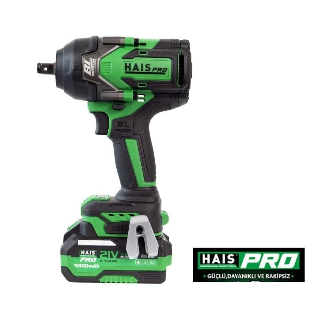 HAISPRO Profesyonel Darbeli Somun Sıkma 1100 Nm 21 V RB-810