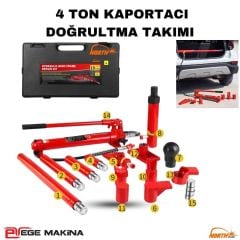 NORTH PLAS 4 Ton Hidrolik Doğrultma Takımı