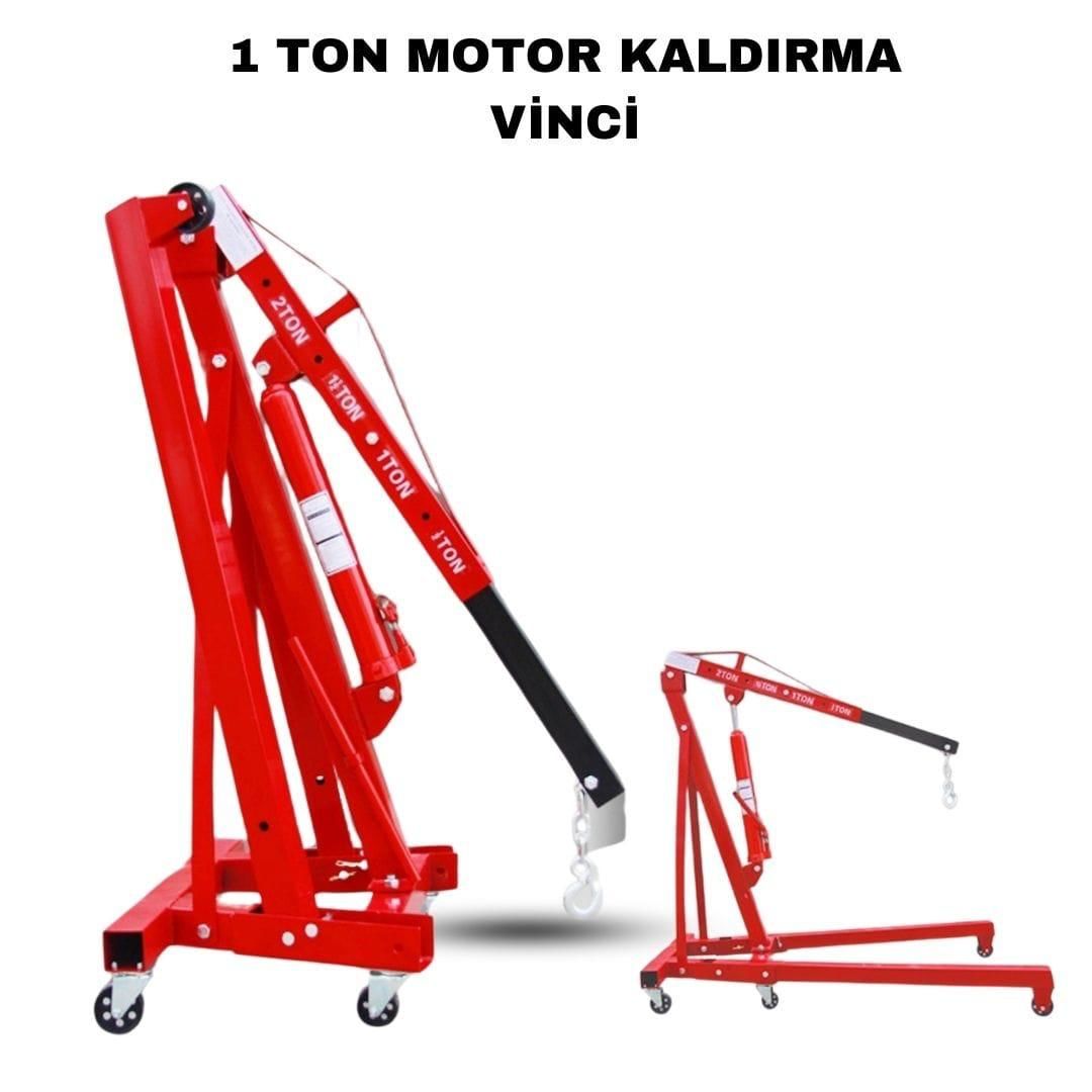 NORTH PLAS 1 Ton Katlanır Hidrolik Vinç