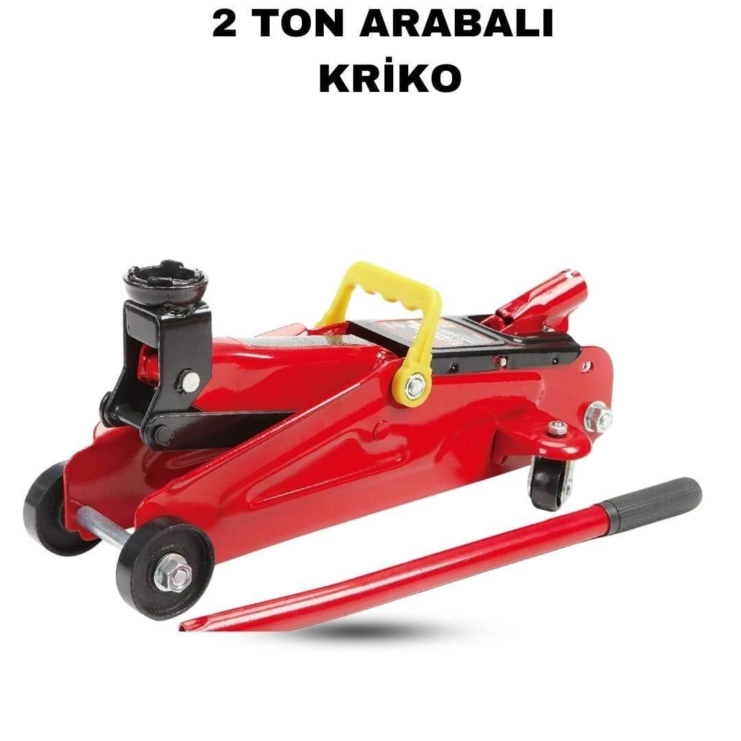 NORTH PLAS 2 Ton Alçak Profil Arabalı Kriko