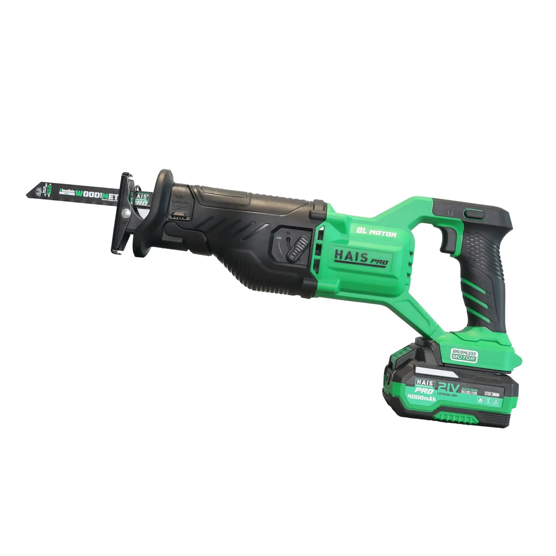 HAISPRO Akülü Tilki Kuyruğu Testeresi 21 V 4.0 Ah RB-DS136