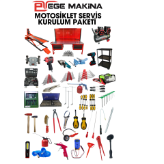 EGEMAKİNA MOTOSİKLET SERVİS KURULUM PAKETİ
