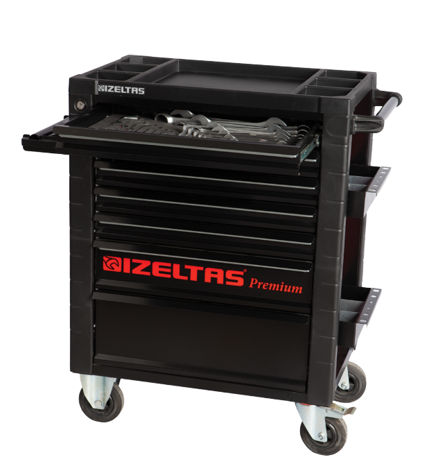 İzeltaş Premium Serisi Takım Dolabı 7 Çekmeceli