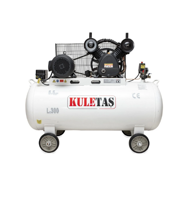 Kuletaş 300 Litre Hava Kompresörü 5,5 Hp 8 Bar 380V