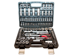 NT 108 Parça 1/4inç ve 1/2inç 6pt CR-V Bits ve Lokma Seti NTSET1412