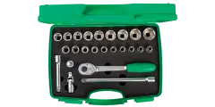 ELTA 1/2″ ALTI KÖŞE LOKMA ANAHTAR TAKIMI (24 PARÇA) 1115002024