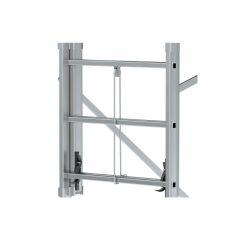 2x2 4 Metre Alüminyum Teleskopik İskele Merdiven