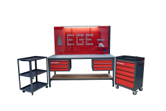 3'LÜ KAMPANYA SETİ 2MT TEZGAH + 5 ÇEKMECE TAKIM ARABASI + PARÇA TAŞIMA