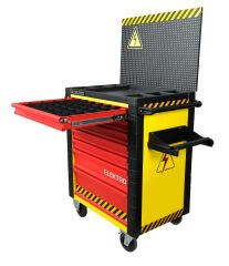 İzeltaş Elektro Seri Takım Dolabı (7 Çekmeceli) (93 Parça 1000V)