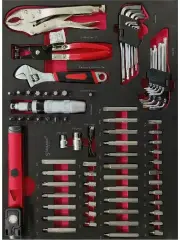 STAHLMAYER 6 Çekmeceli Dolu Takım Arabası 261 Parça